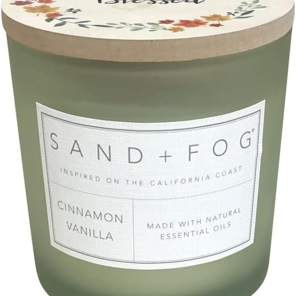 Scented Candles - Cinnamon Vanilla - Additional Scents and Sizes - 3 Wicks 100%